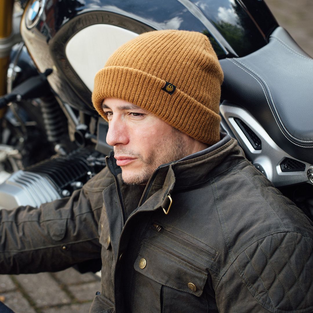 Merlin Moseley Merino Beanie portocaliu Figura 3