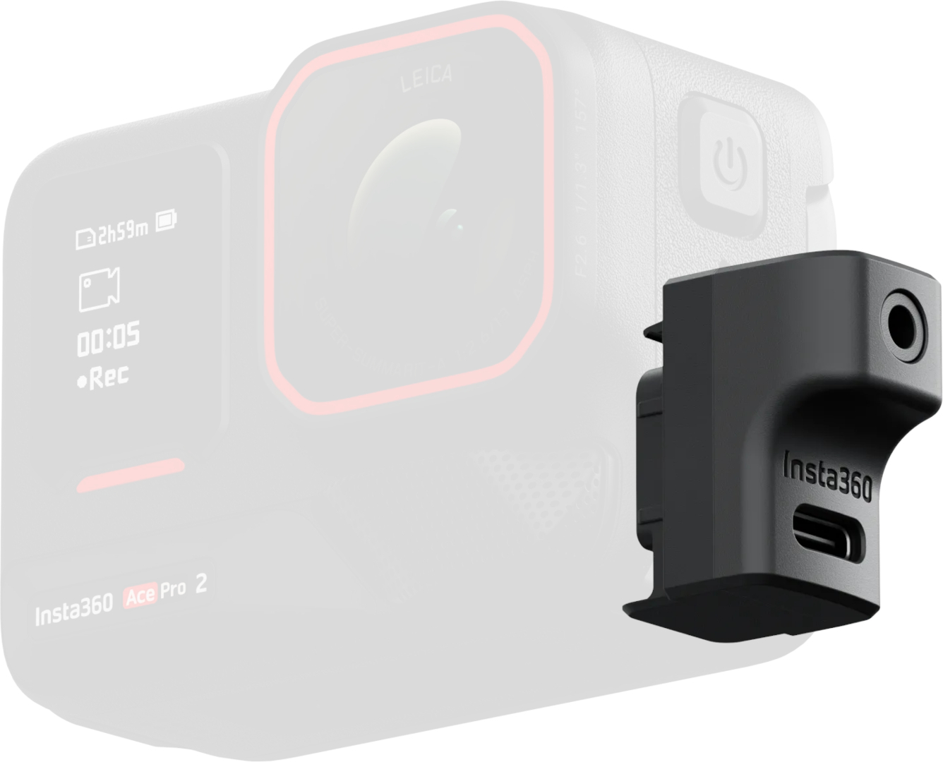 Insta360 Ace Series Adaptor microfon Figura 1