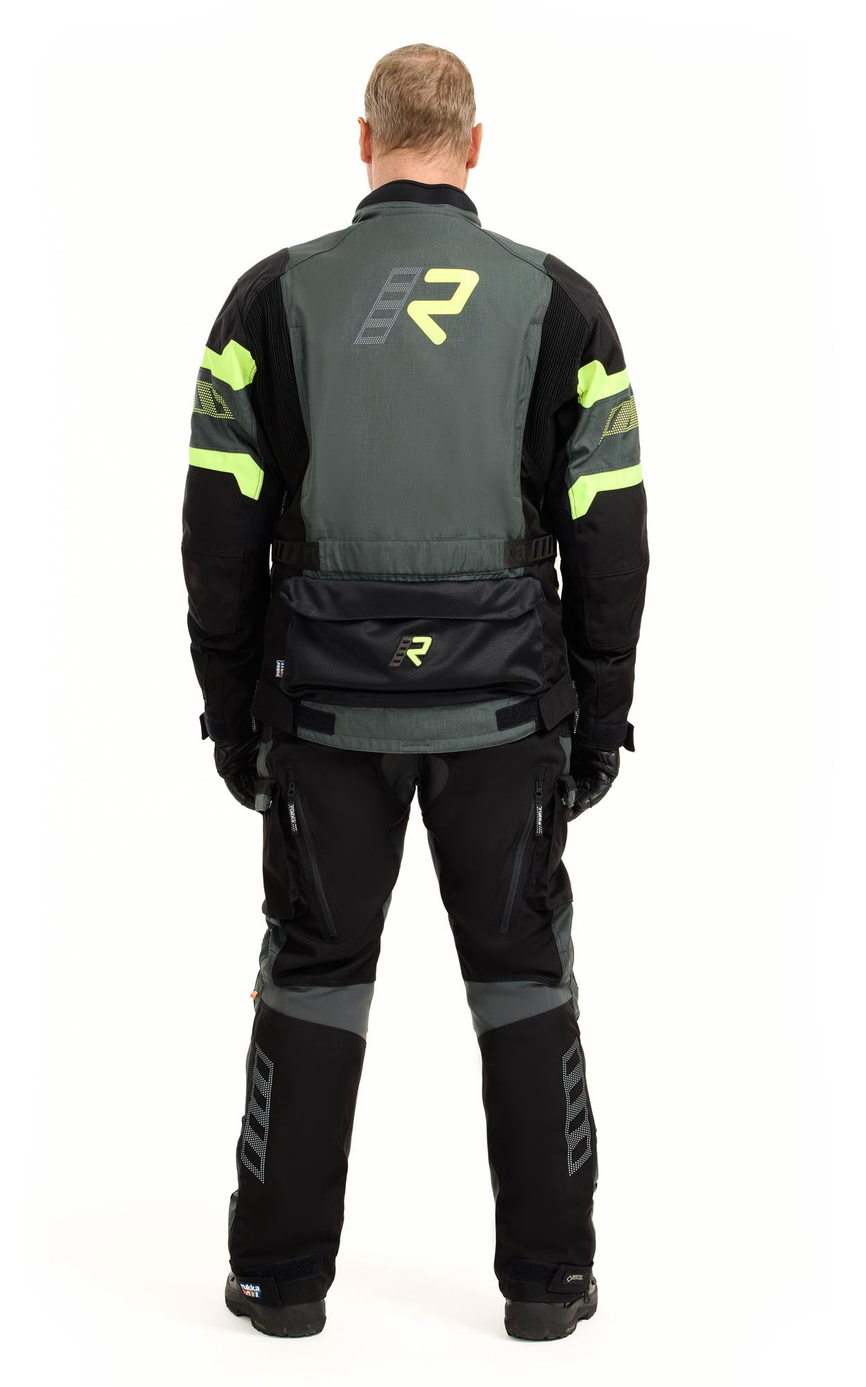 Rukka Madagasca-R Veste textile de moto anthracite/noir/jaune 52 Figure 6