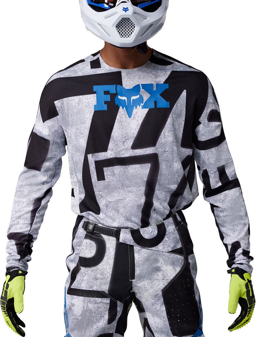 FOX 360 Seventy4 Motorcross Jersey Geel XXL Figuur 3