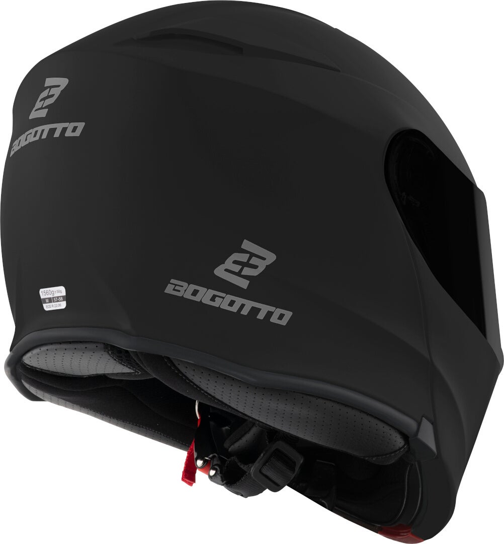 Bogotto H271 BT Bluetooth Casco nero opaco L Figura 4