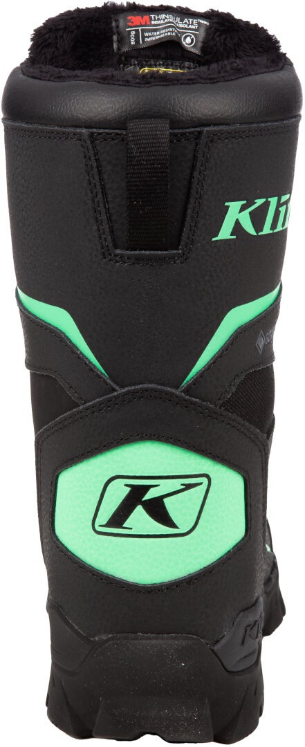 Klim Aurora GTX BOA 2023 Dame snescooter støvler sort/grøn 9 Figur 7