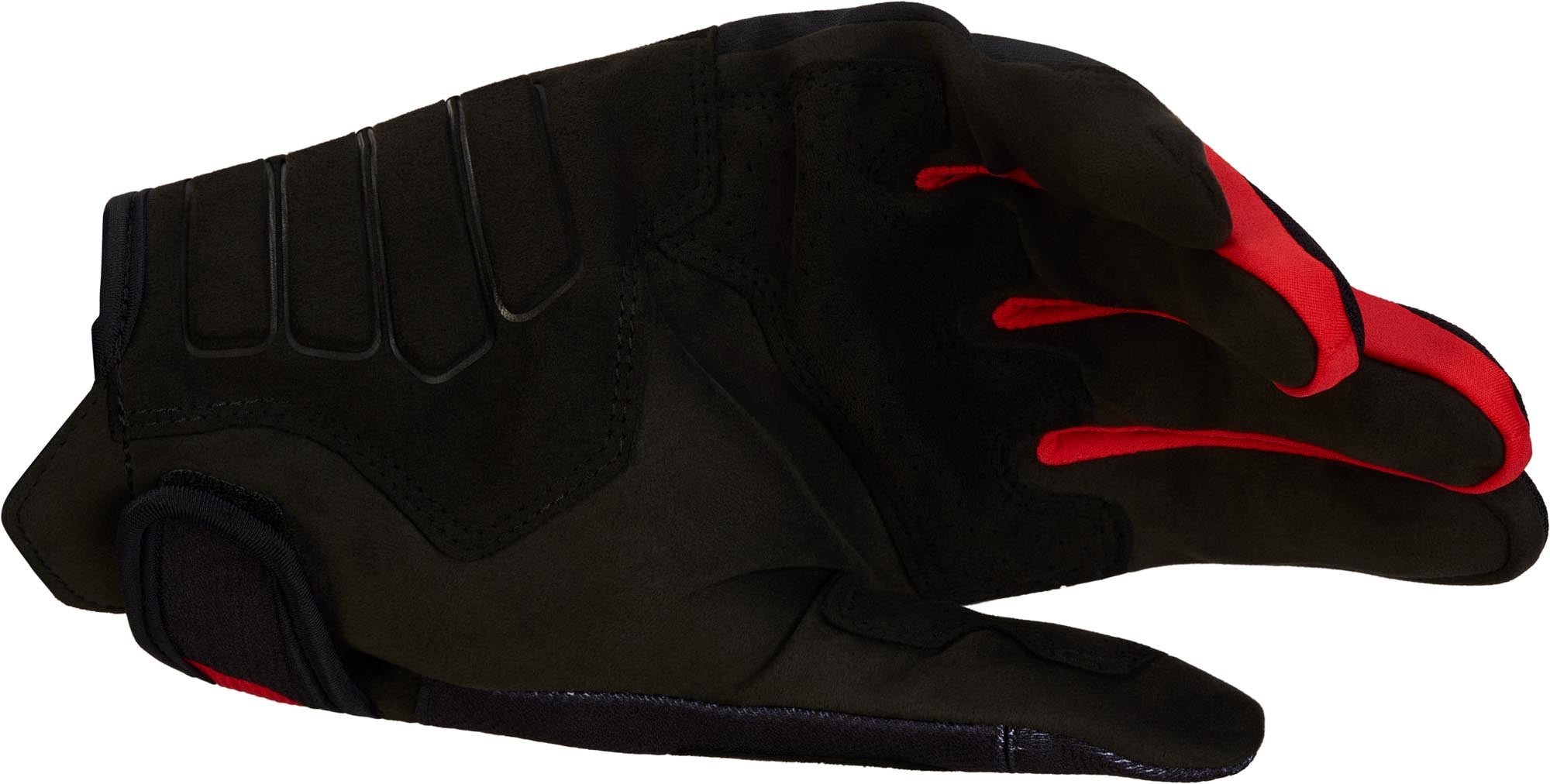 Alpinestars Techdura Motocross handsker sort/neonrød XL Figur 2
