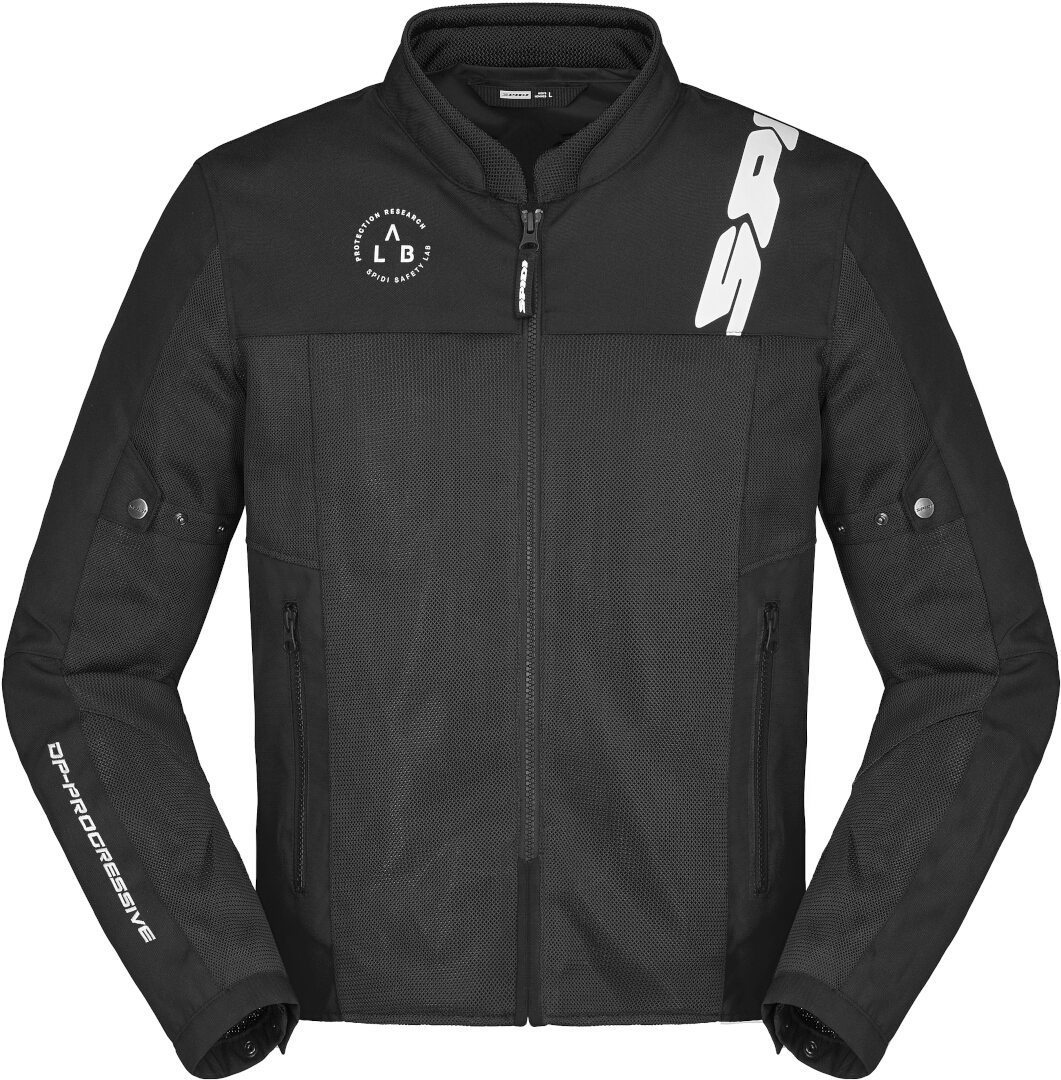 Spidi Corsa Net Windout Motorcycle Textile Jacket black/white L Figure 1