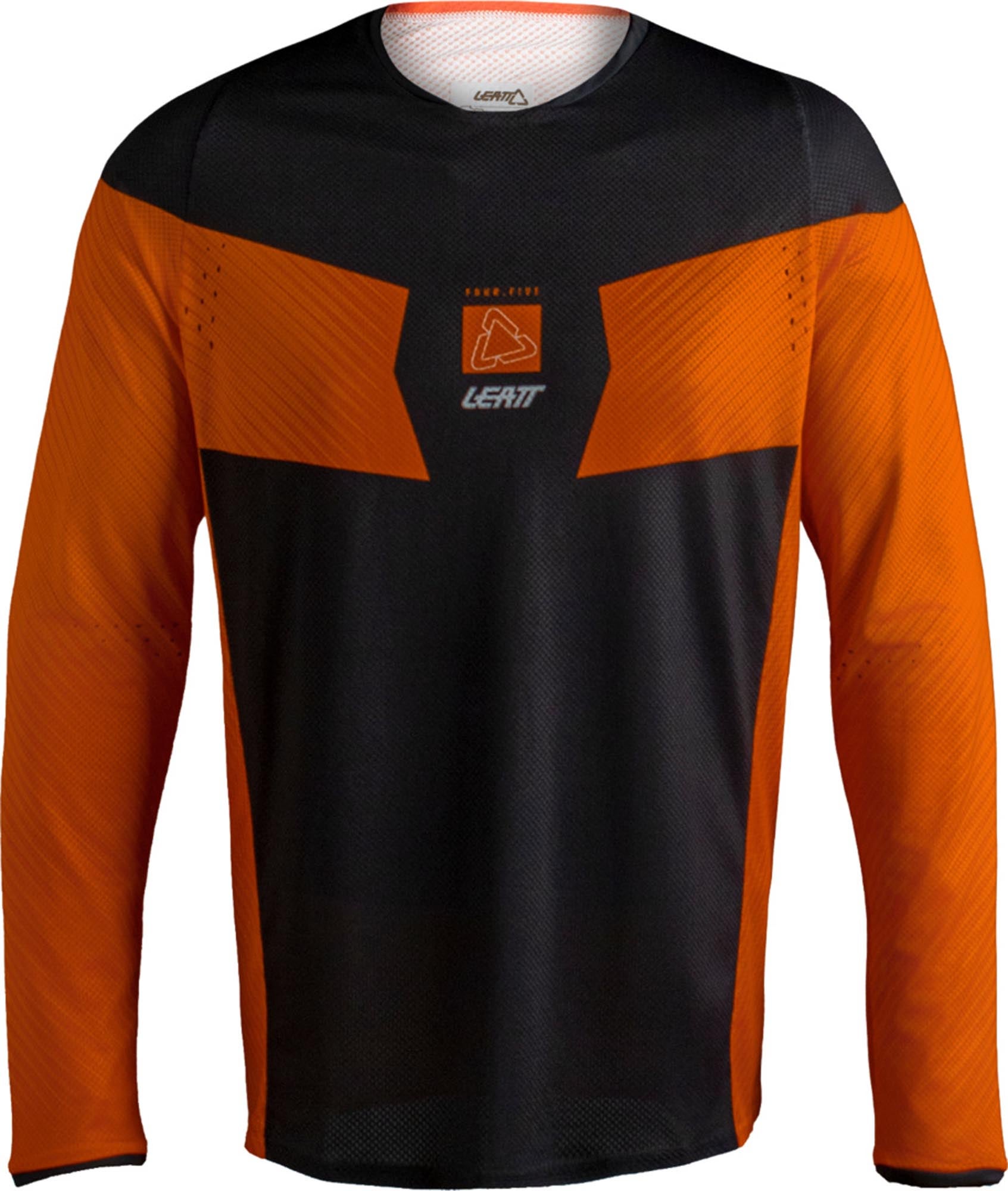 Leatt Moto 4.5 Lite Motocross Jersey orange/black S Figure 1