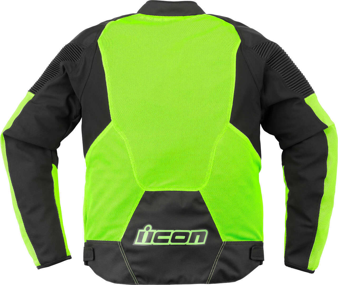 Icon Overlord3 Mesh Motorrad Textiljacke neon-gelb XL Abbildung 2