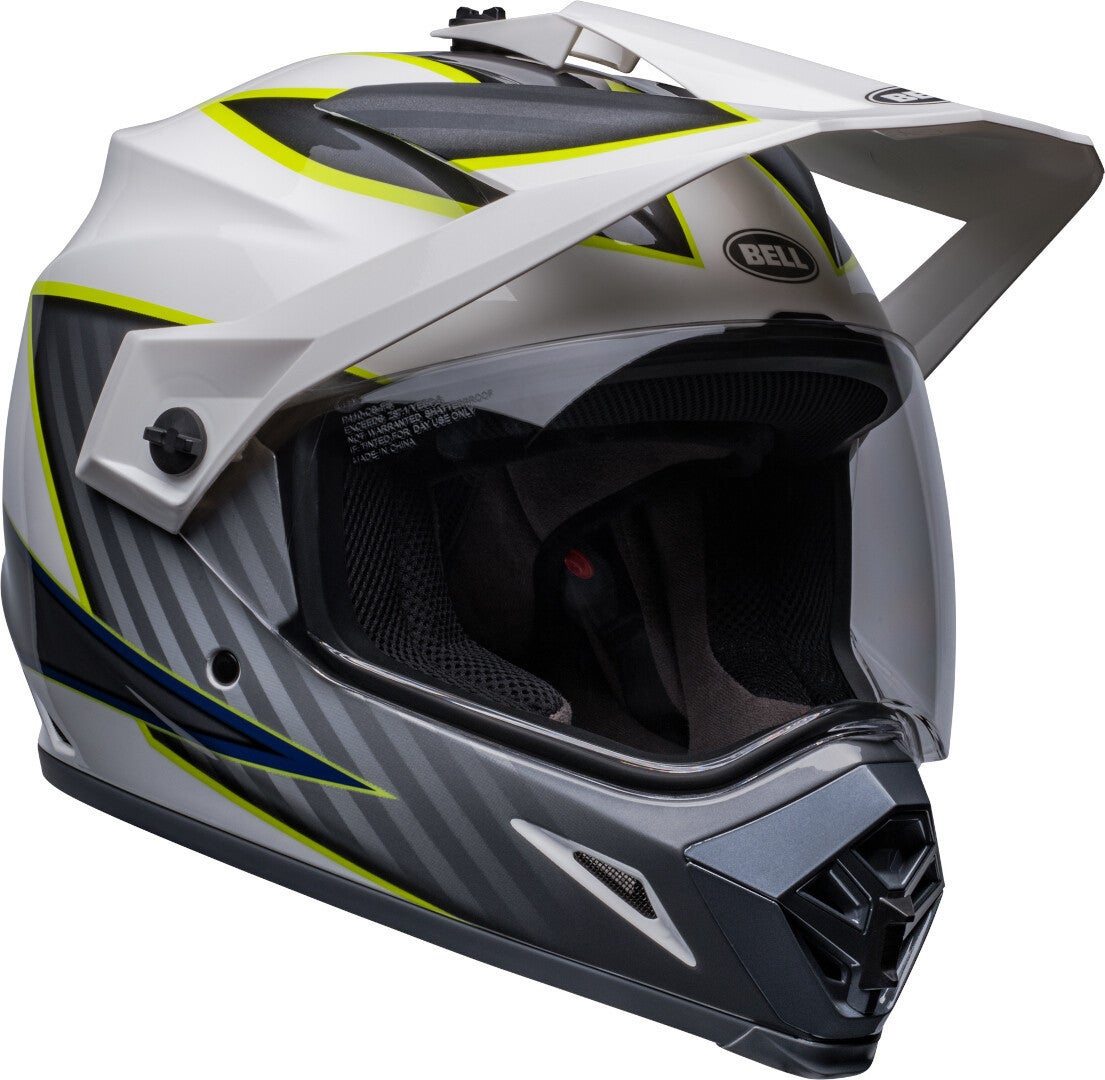 Bell MX-9 Adventure MIPS Dalton Motorcross helm Wit/geel XL Figuur 2