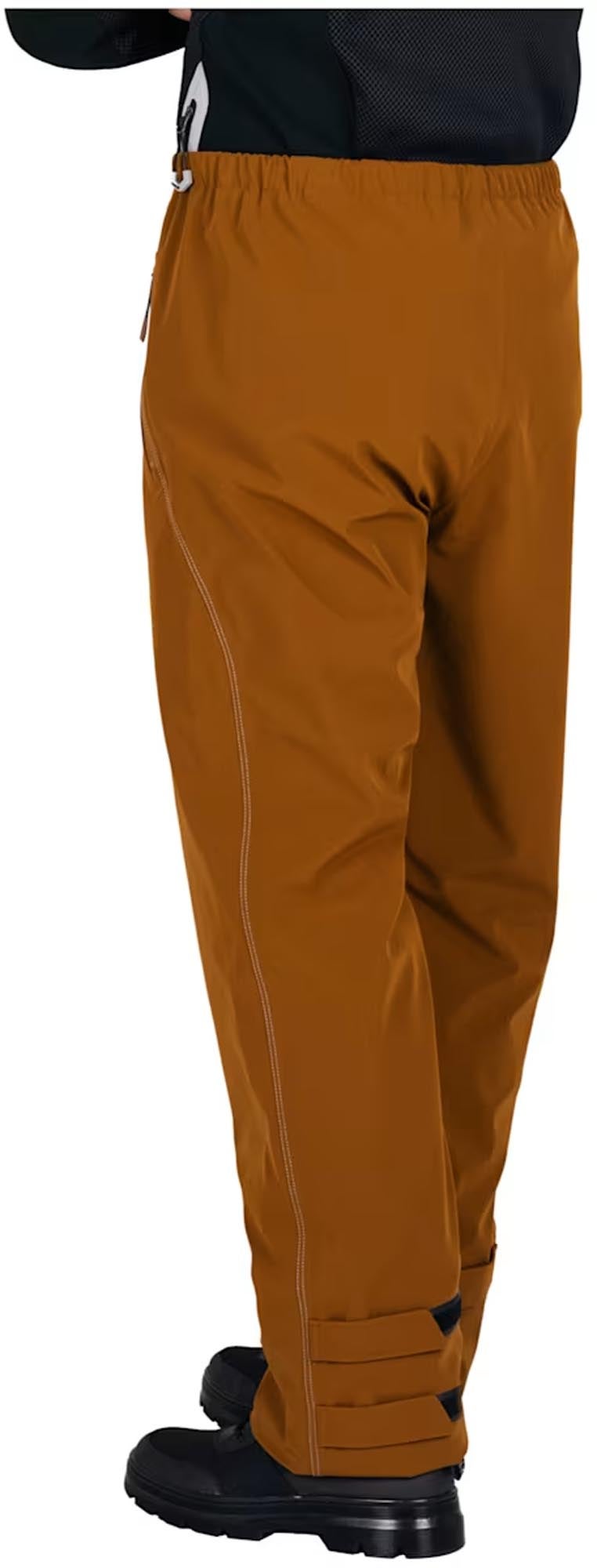 Knox Impass Unisex Motorcycle Rain Pants brown S Figure 3