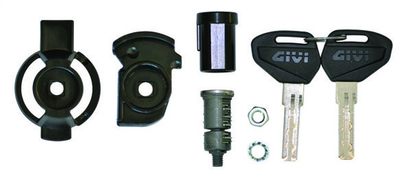 GIVI Security Lock Ersatz-Schloss für TRK 33/46/E55/V35/V46/V47/B33NMK/B36N Lås Figur 1
