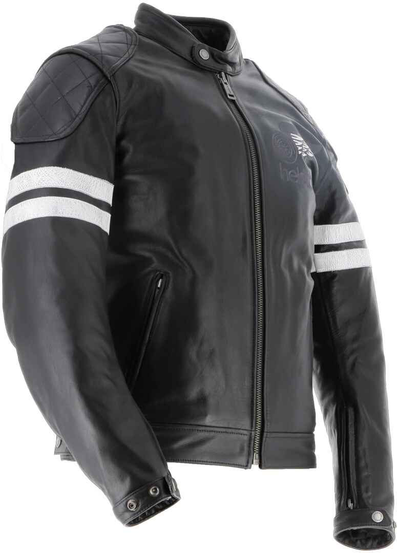 Helstons Jake Speed Motorcycle Leather Jacket black XXL Figure 3