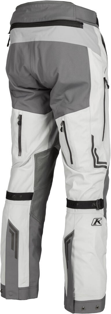 Klim Latitude Motorcycle Textile Pants light grey/dark grey Short 36 Figure 13