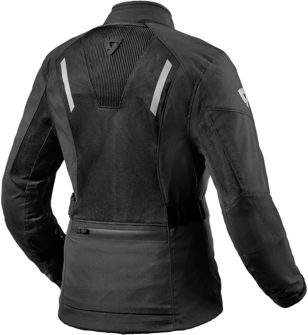 Revit Levante 2 H2O Damer Motorcykel Tekstiljakke Sort 44 Figur 2