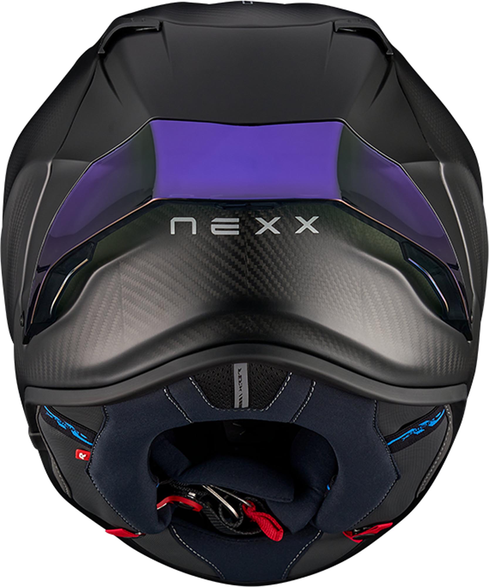 Nexx X.R3R Zero Pro 2 Hjälm Kol/blått S (55/56) Figur 3
