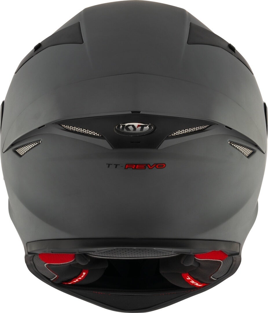 KYT TT-Revo Plain Helm grau matt M (57/58) Abbildung 2