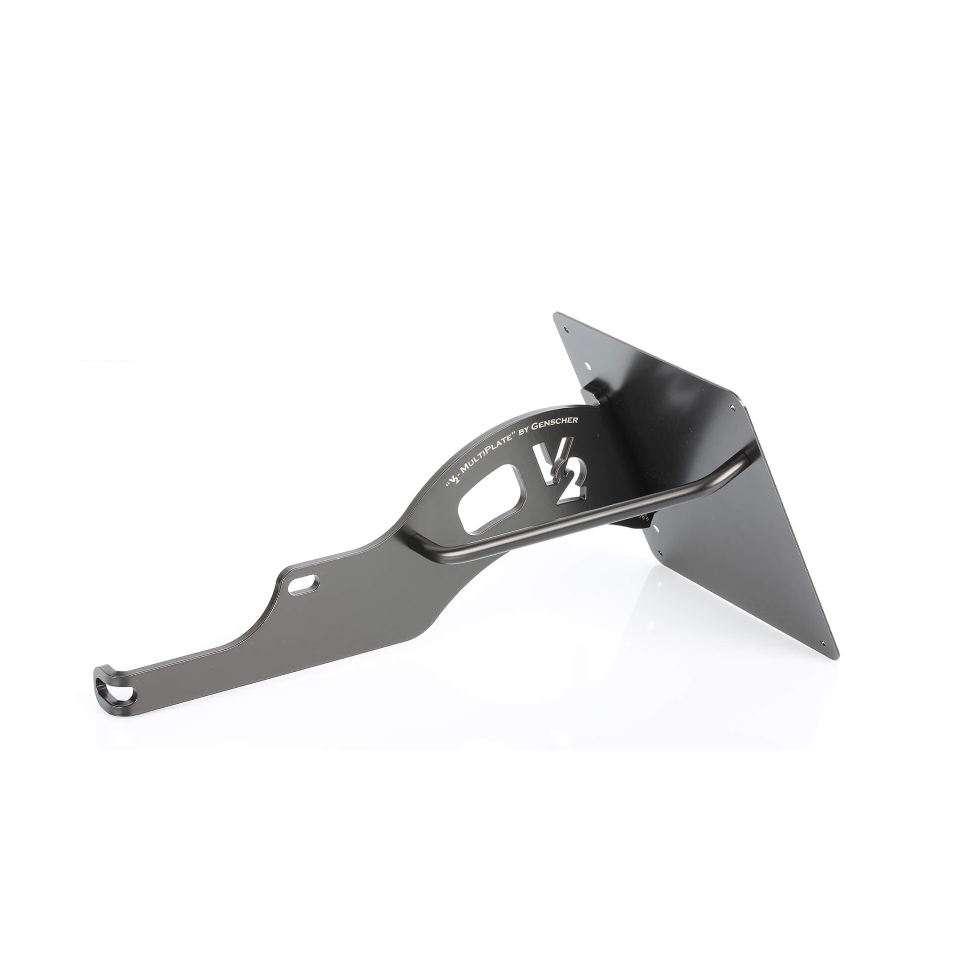 Porta-placas genscher side, Suzuki Intruder VZR 1800 WVCA Artigo principal Figura 1