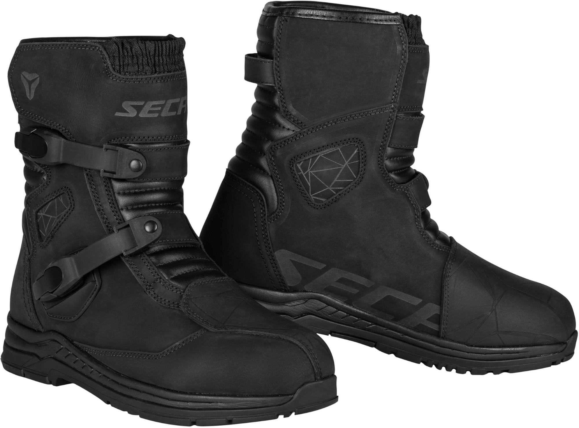 Seca S-ADV botas de motocicleta à prova d'água preto 46 Figura 1