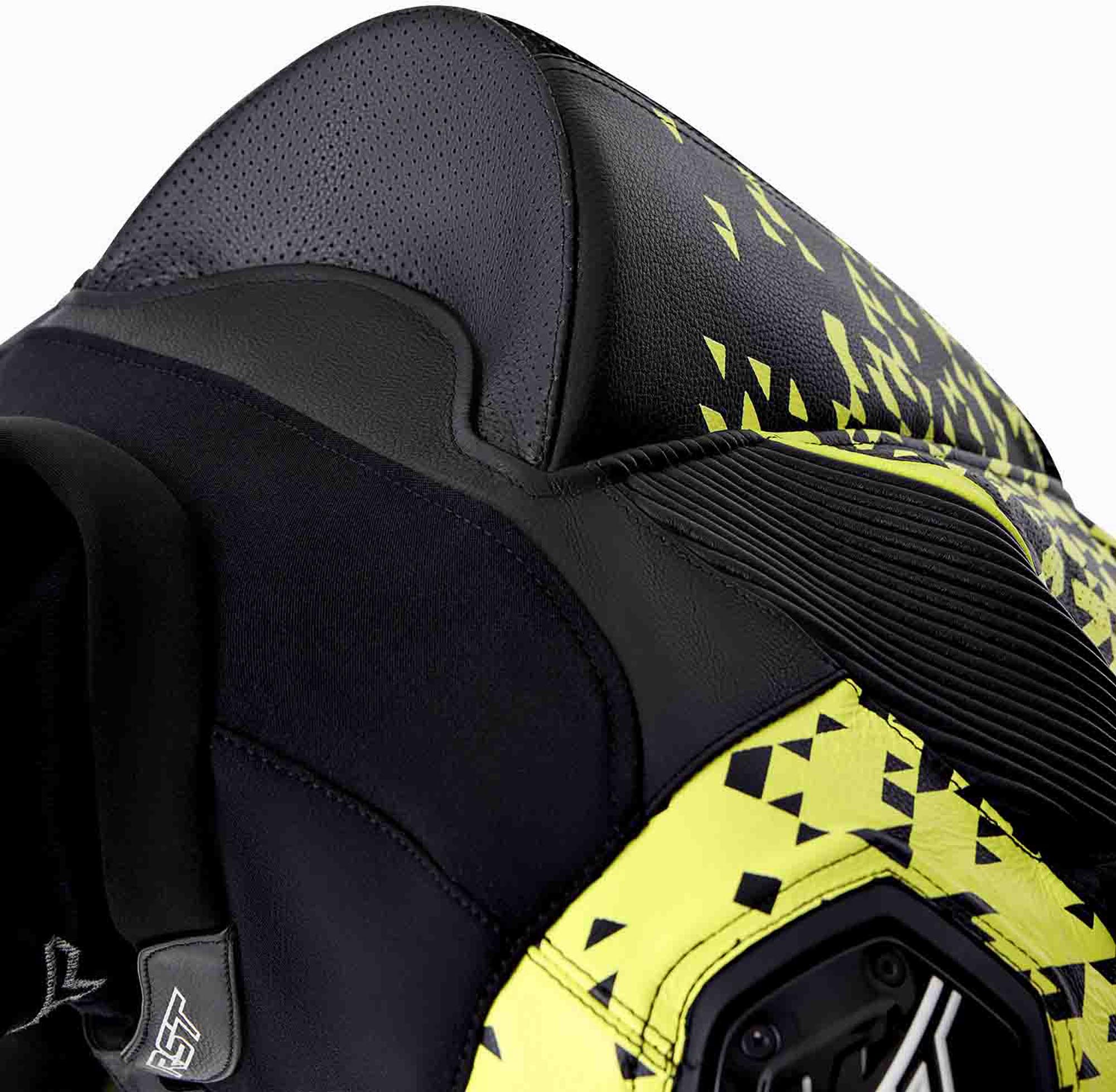 RST Pro Series D3O Airbag perforated 1-Piece Motorcycle Leather Suit fluo-yellow/black/neon-yellow 50 Figure 12