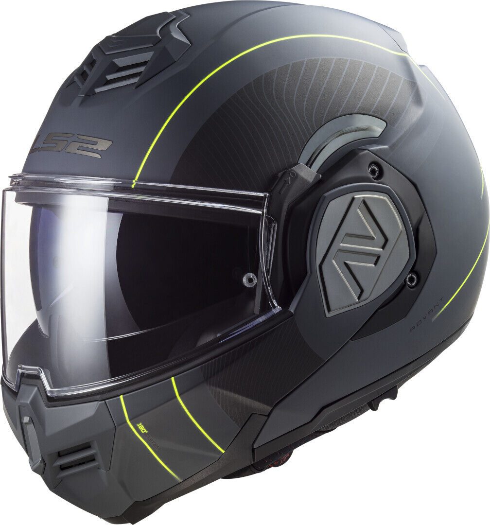 LS2 FF906 Advant Cooper Capacete preto fosco/titânio L (59/60) Figura 1