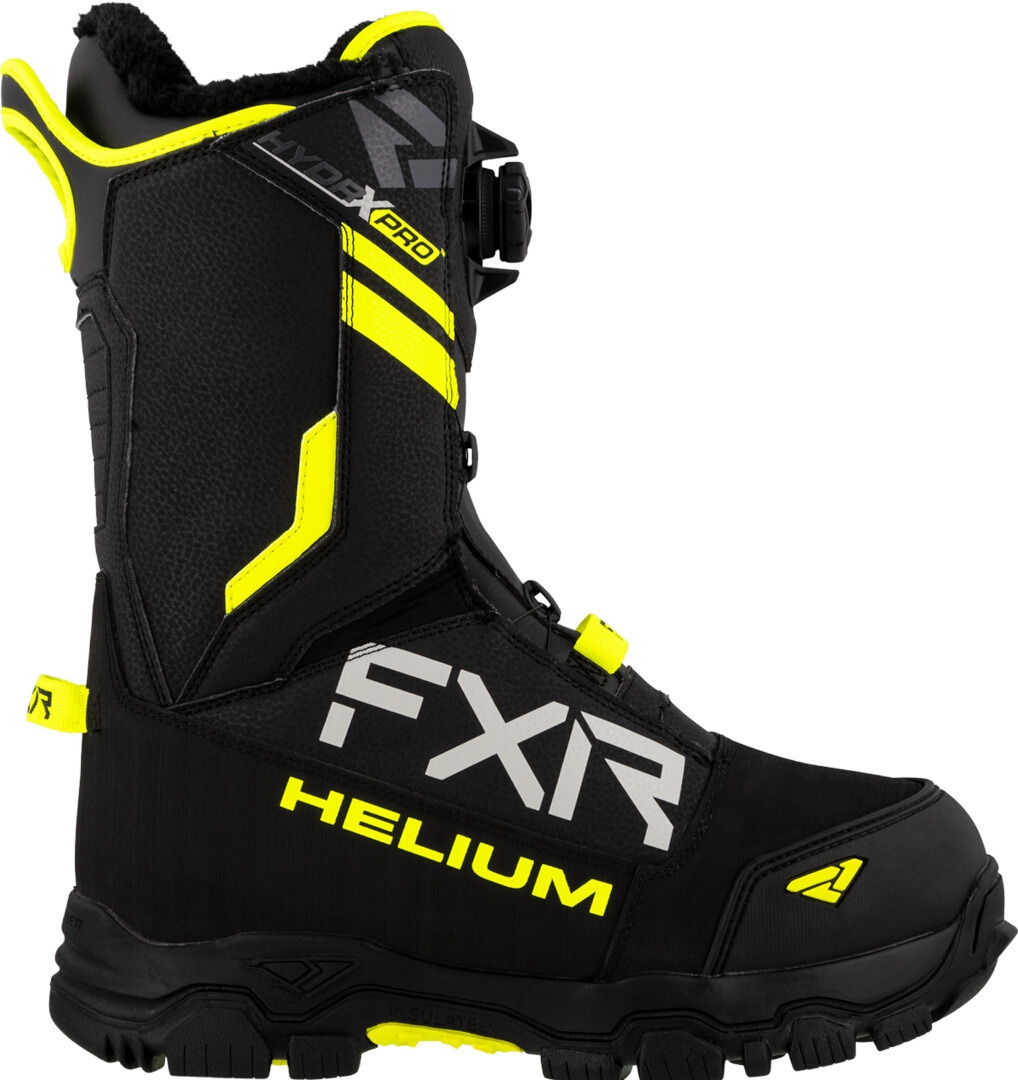 FXR Helium BOA Snowmobile Boots black/yellow 38 Figure 2