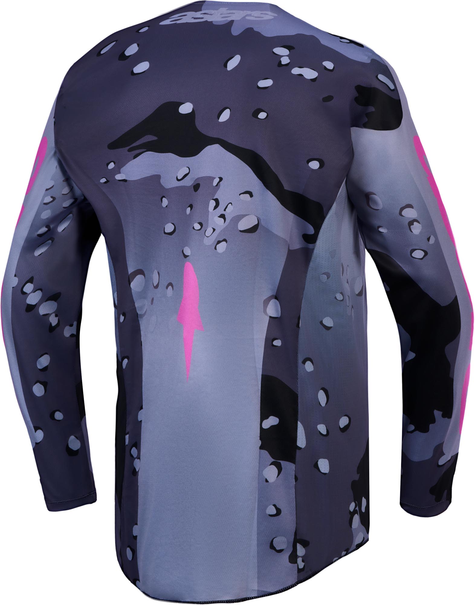 Alpinestars Racer Lone Motocrosstrøje grå/lilla M Figur 2