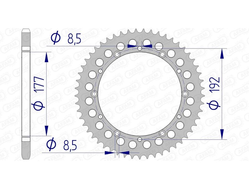 AFAM Aluminiumkrona 63300 - 520 Figur 2