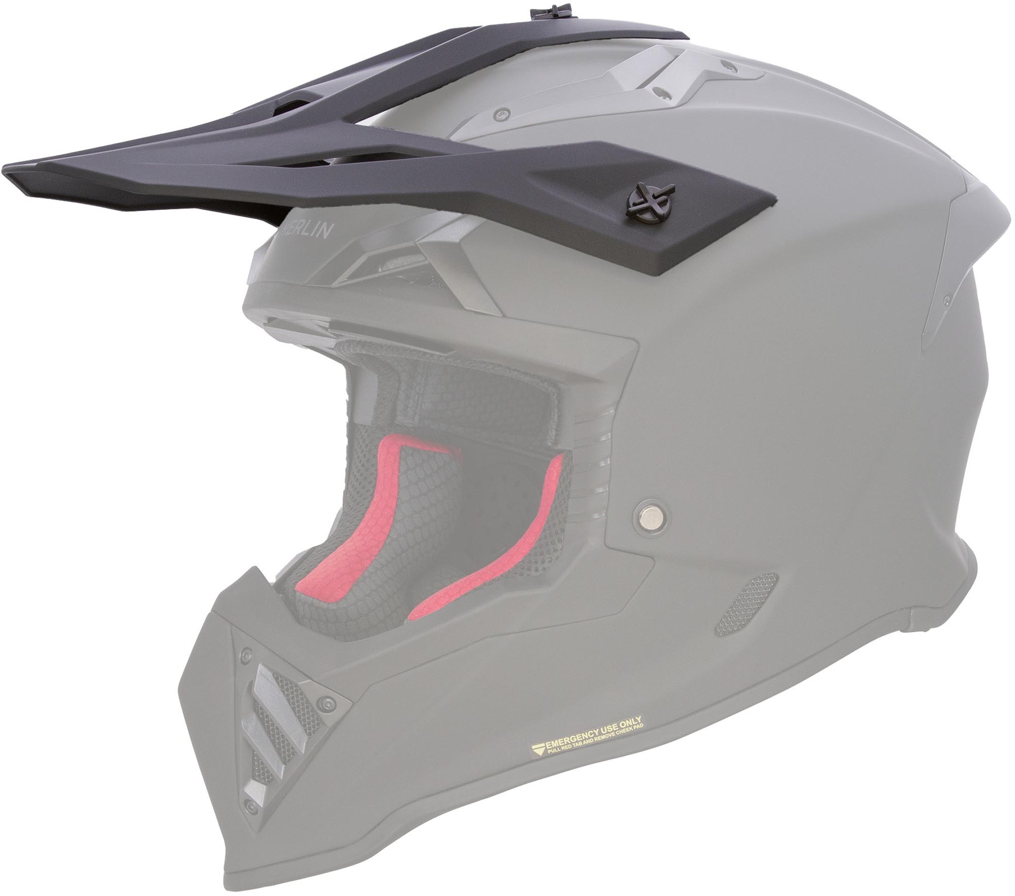Merlin Recon Gravel Matt Vârful Casca Articolul principal Figura 1