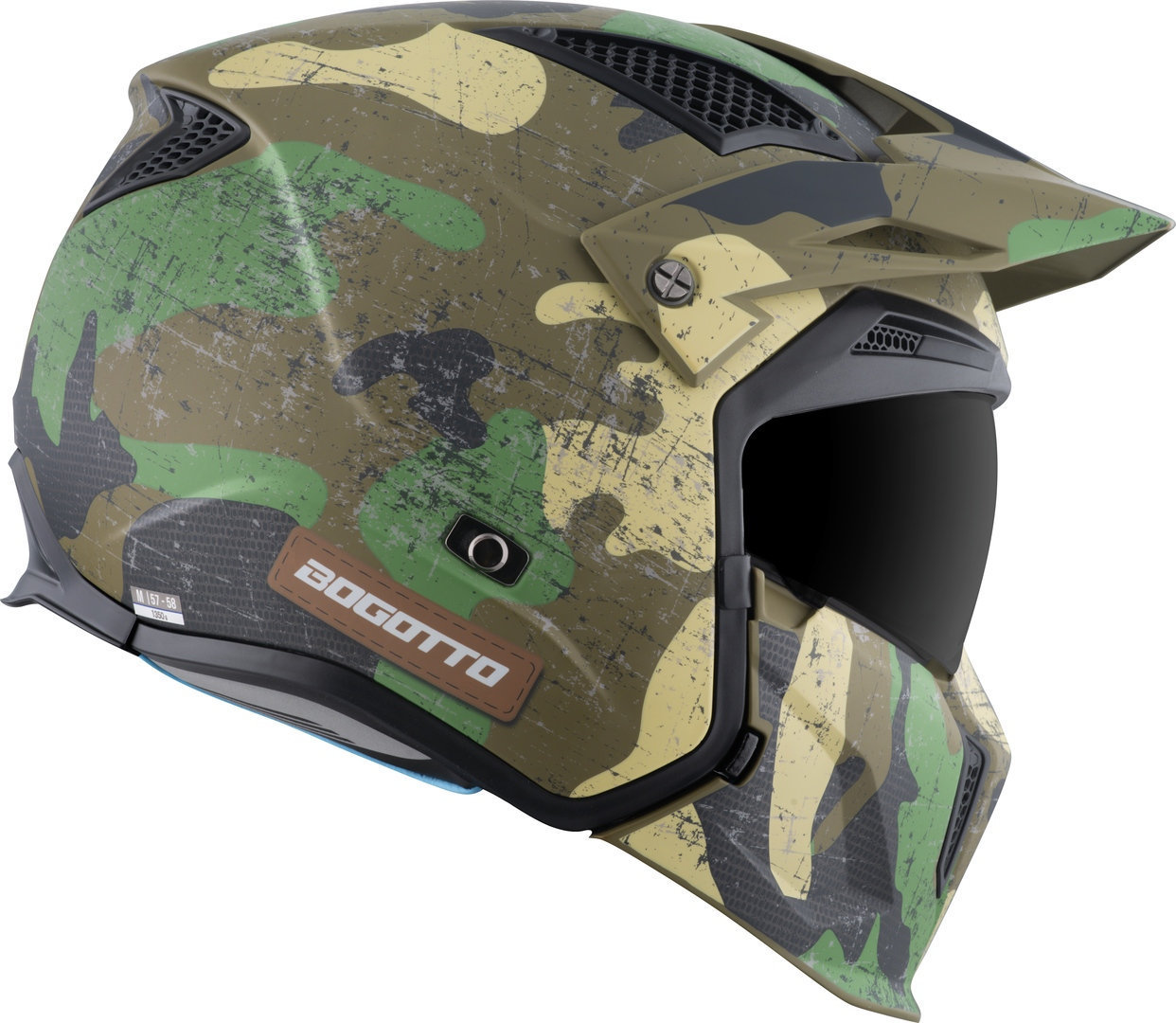 Bogotto Radic Camo 22.06 Cască Verde mat XL Figura 21