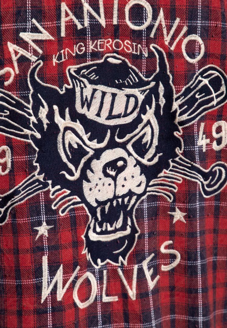 King Kerosin San Antonio Wolves Shirt S Figure 3