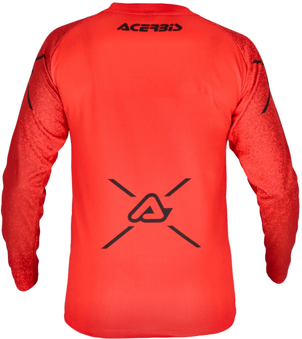 Acerbis MX J-Kid 5 Motocross trøje til børn rød/sort S Figur 3