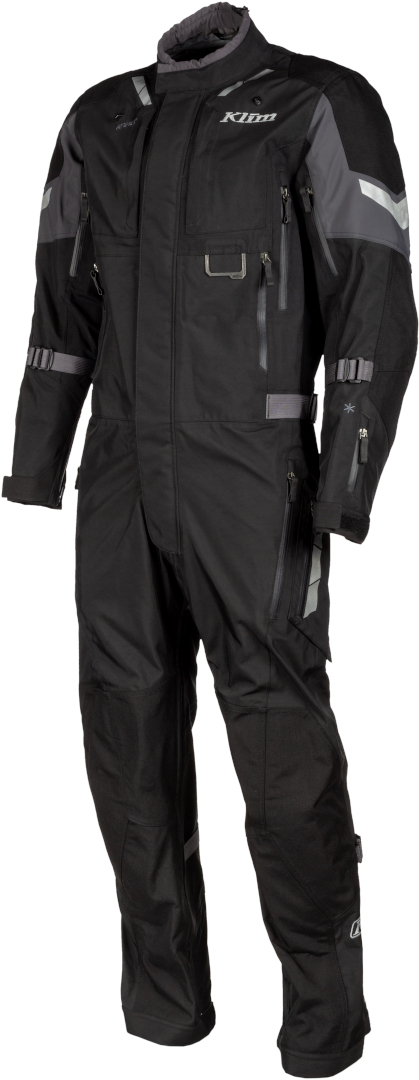 Klim Hardanger One Piece Motorcycle Textile Suit black Short S Figure 1