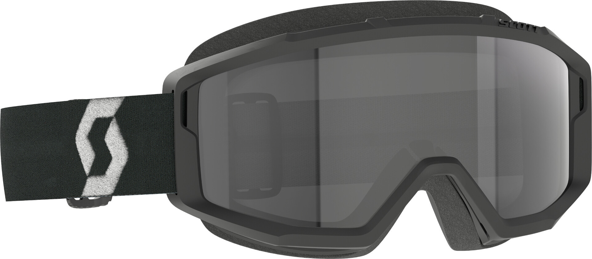 Scott Primal Sand Dust Svart/Vit Motocross Goggles Figur 1