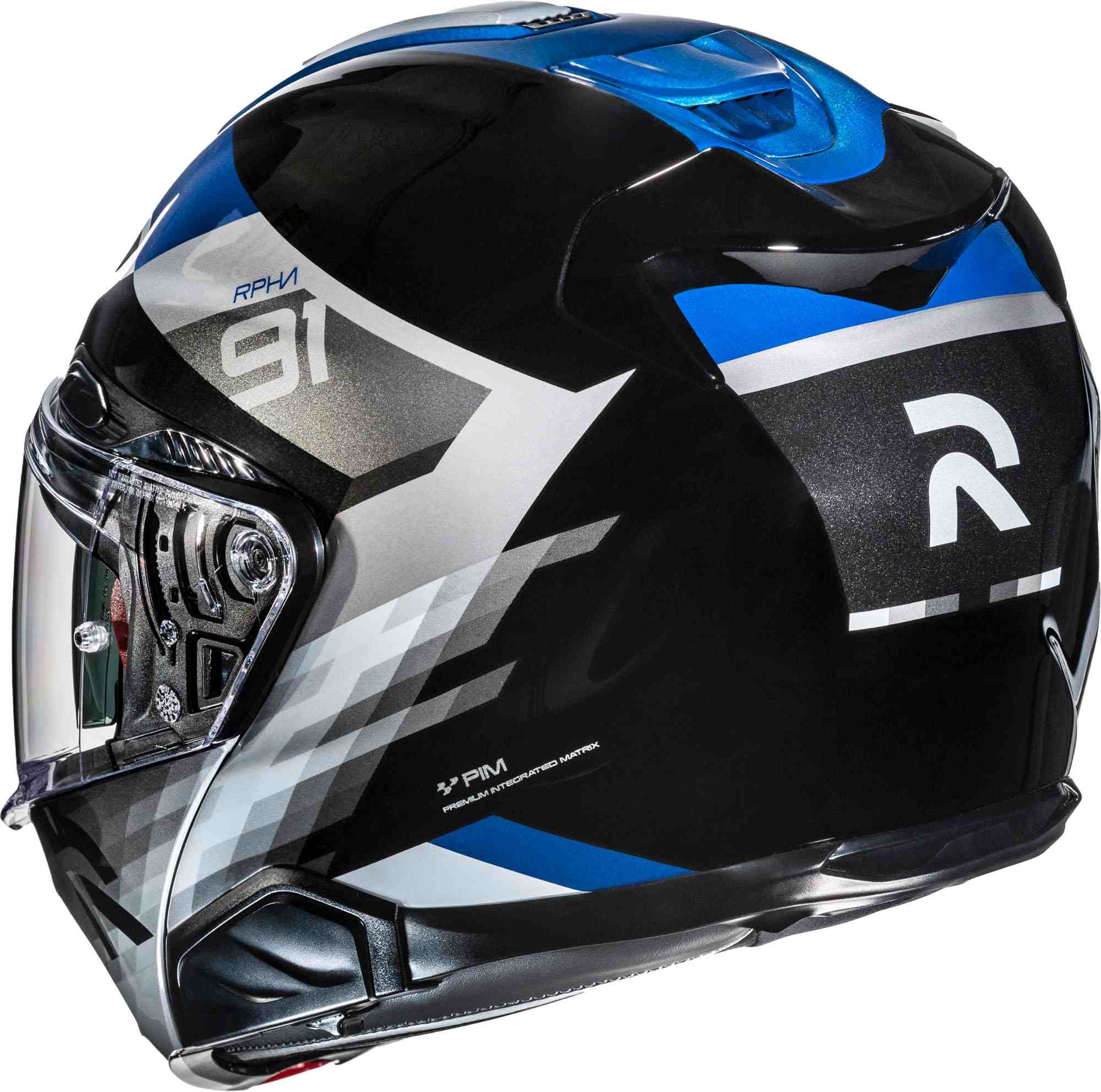 Side view of HJC RPHA 91 Madal Helmet