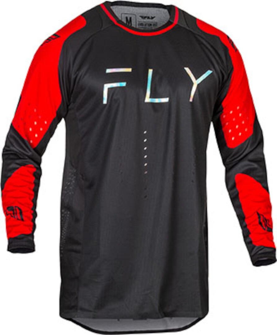 Fly Racing Evolution 2024 Maillot de motocross negro/rojo M Figura 1