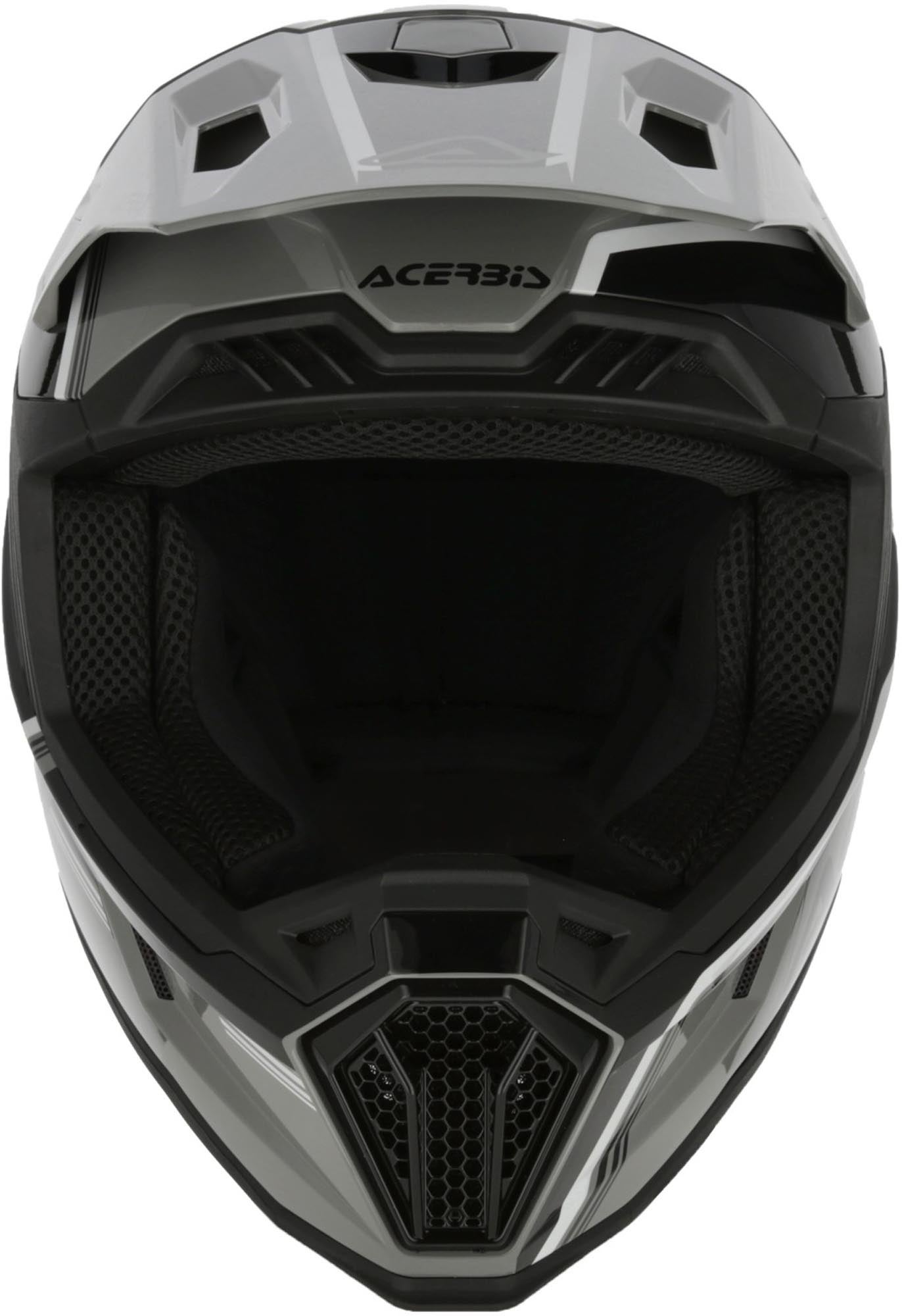 Acerbis Whoops Logo モトクロスヘルメット グレー/ブラック/ホワイト XXL(63/64) 図4
