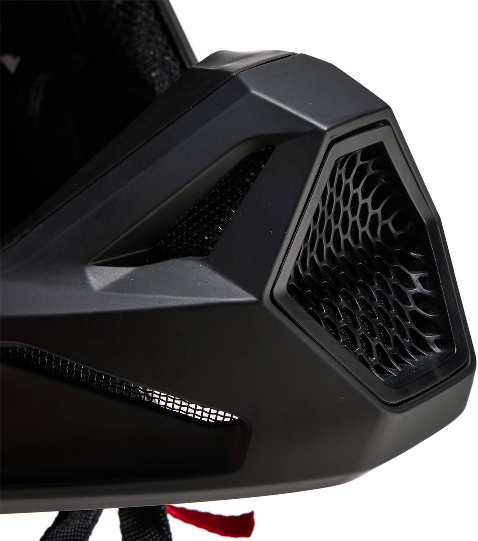 FOX V1 Solid Motorcross helm Black Matt M (57/58) Figuur 3