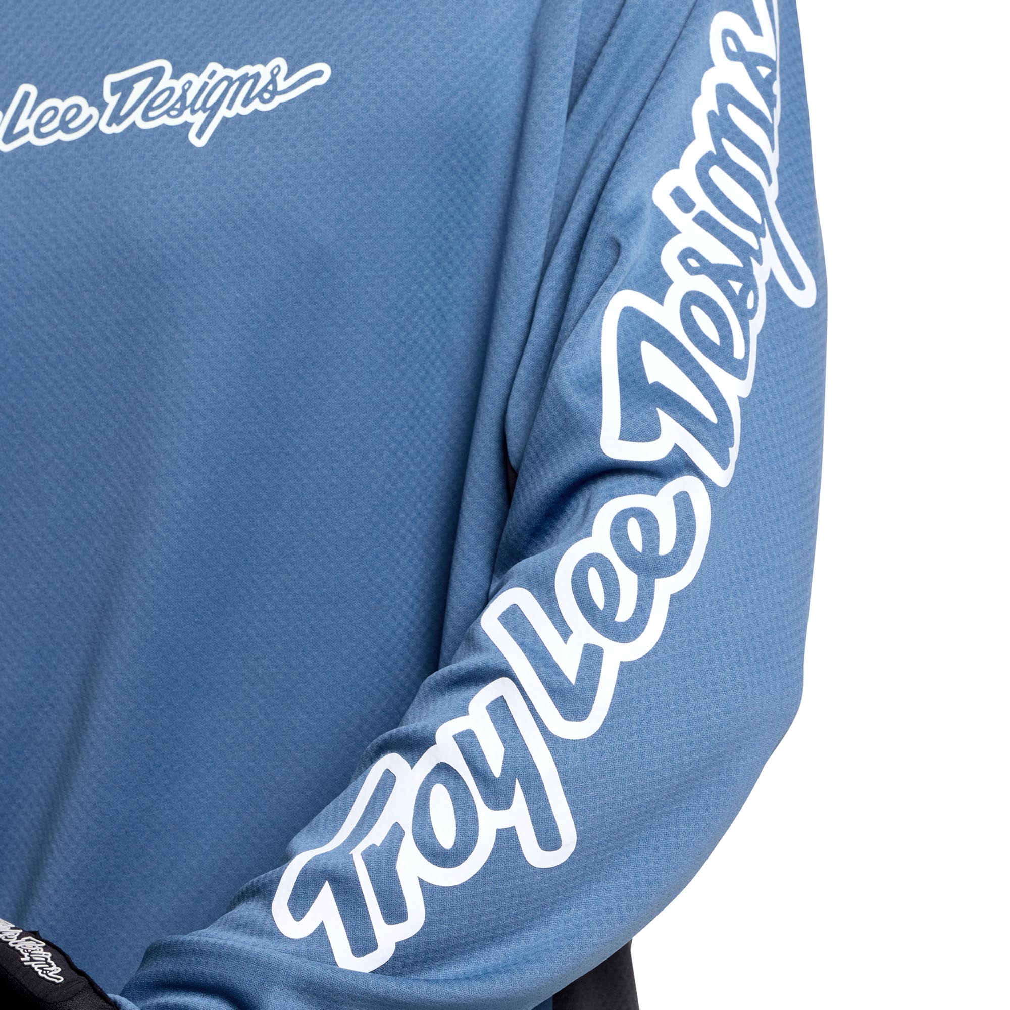 Troy Lee Designs Stage Signature Bicycle Jersey blue/grey L Figure 11
