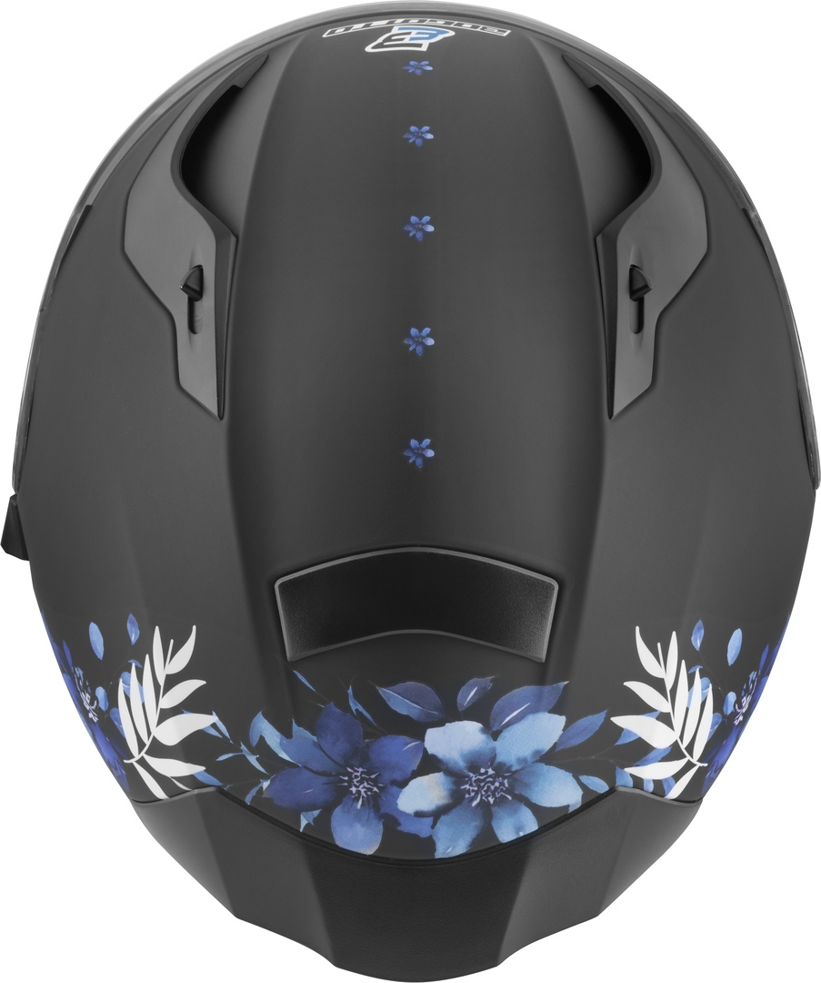 Bogotto H128 Fiori Cască Negru/Albastru XS Figura 9