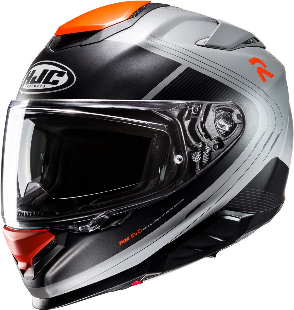 HJC RPHA 71 Frepe Hjelm sort/grå/orange XL (60/61) Figur 1