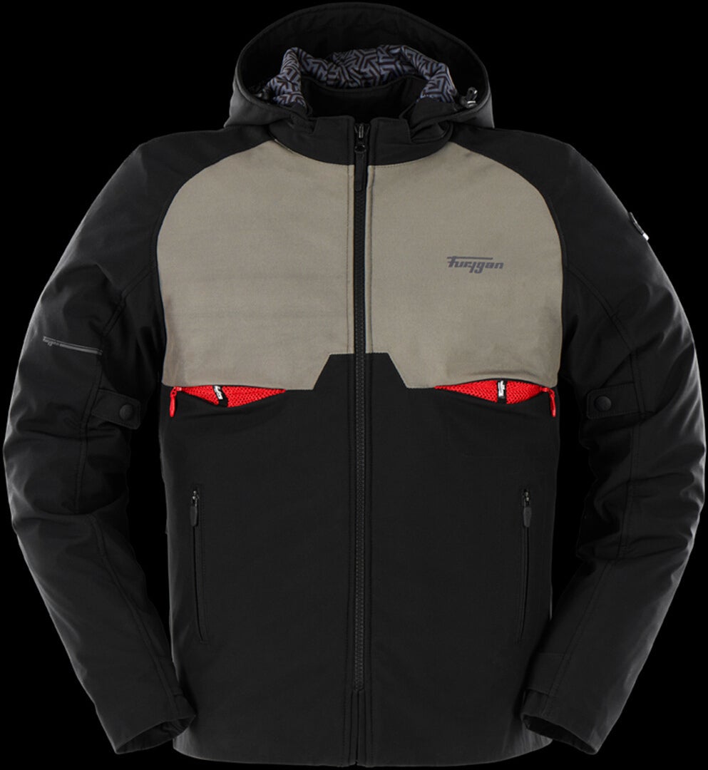 Furygan Addax Waterproof Motorcycle Textile Jacket Khaki/Black 4XL Figure 10