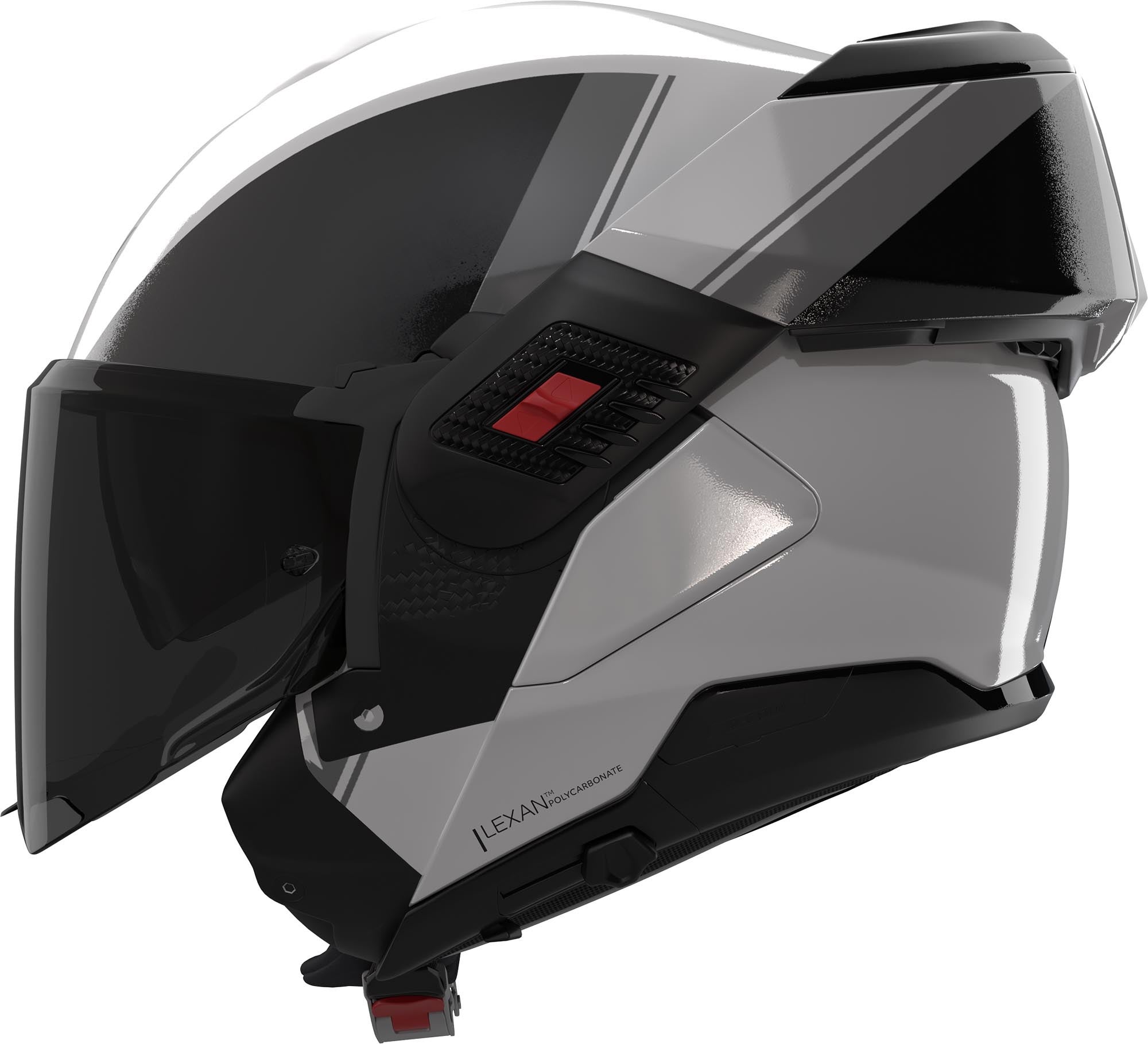 Nolan N120-1 Verniciatura Speciale N-Com Přilba černobílá/šedá XL (62) Obrázek 2