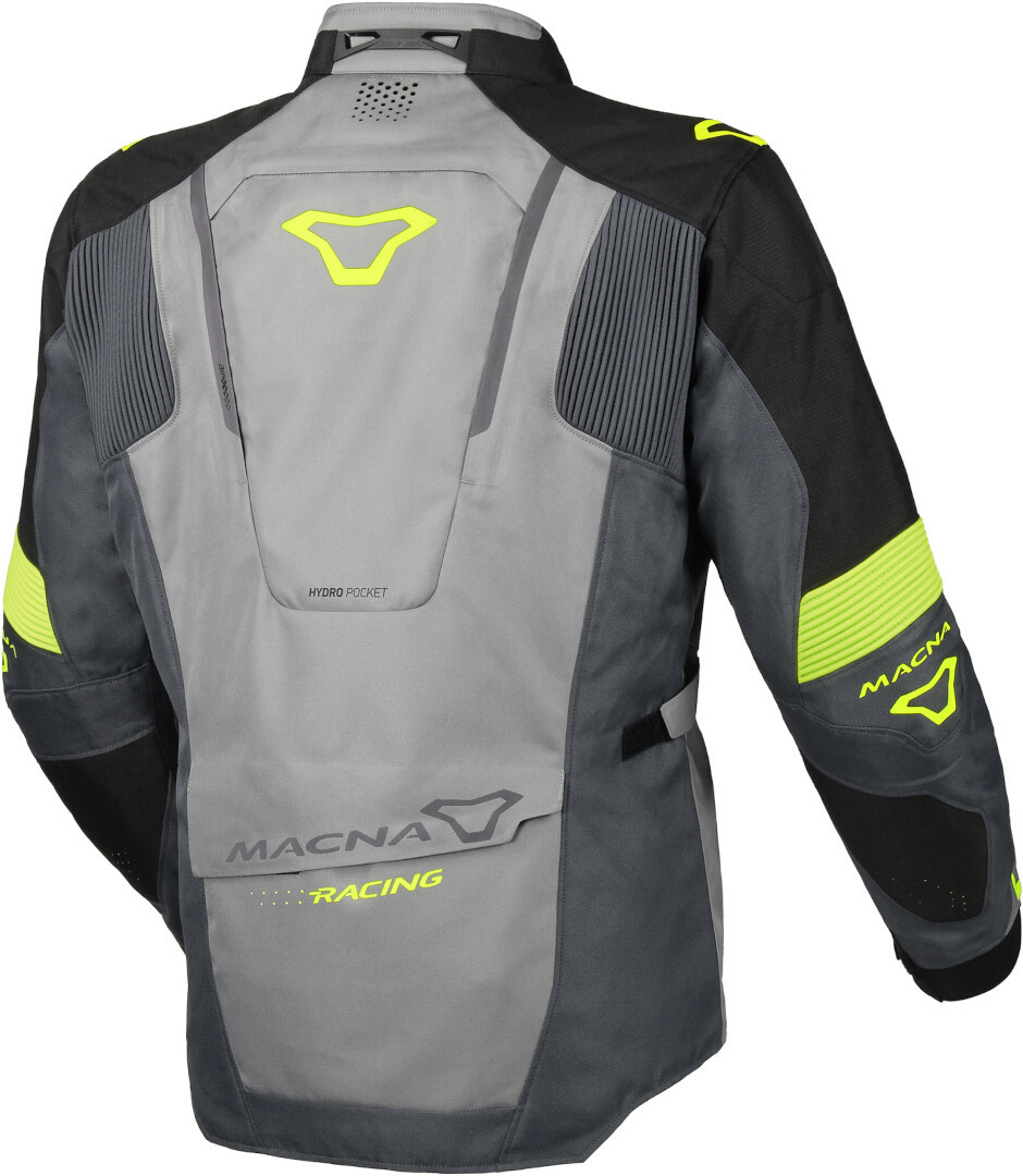 Macna Notch veste textile de moto imperméable Gris/Noir/Jaune L Figure 2