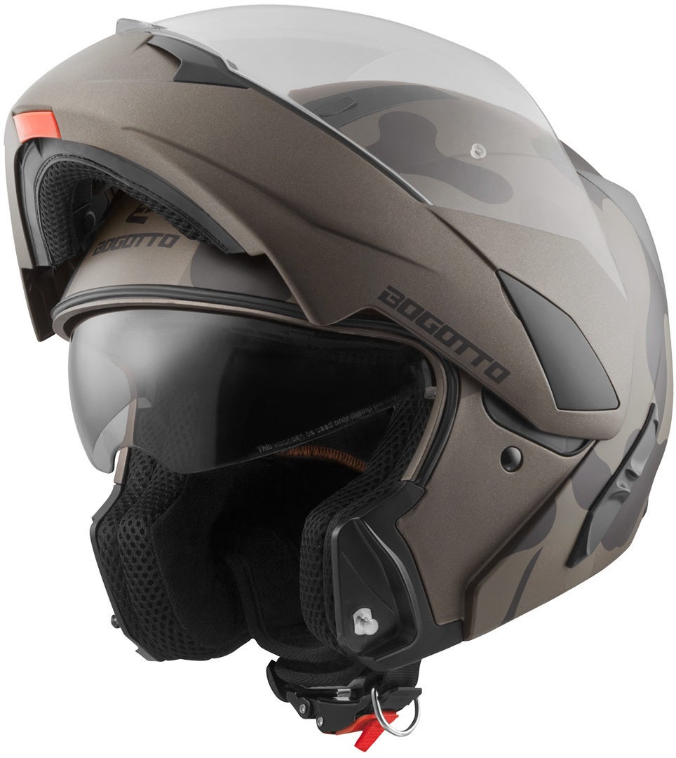 Bogotto V280 Camo Casco marrone L Figura 1