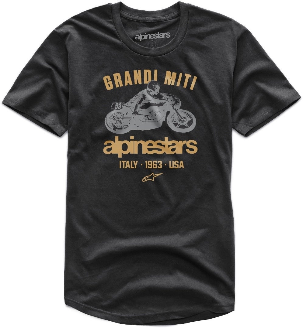 Alpinestars Grande Miti T-shirt preto M Figura 1