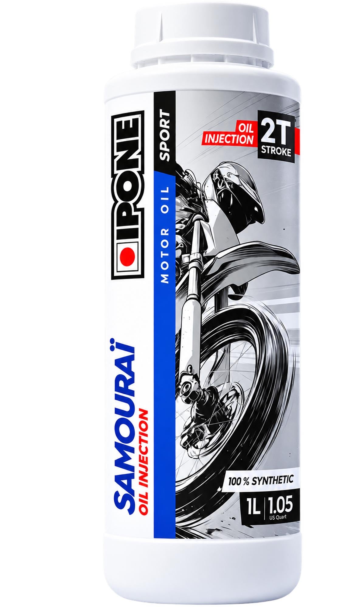 IPONE Samourai Oil Injection 모터 오일 1리터 그림 1
