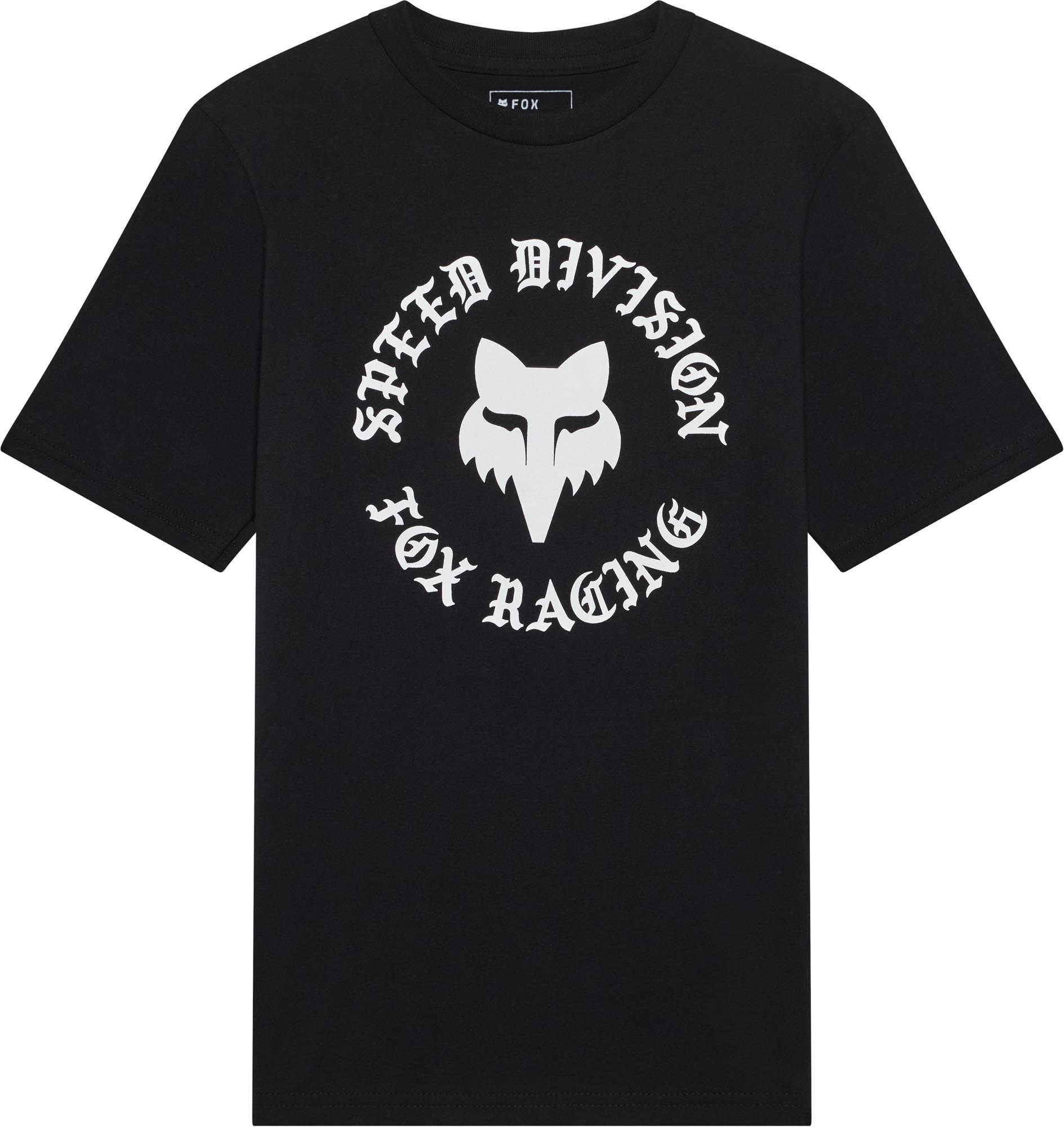 FOX Badge Camiseta juvenil negro YM Figura 1
