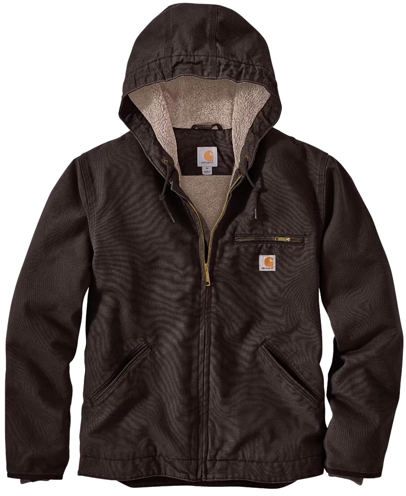 Carhartt Relaxed Fit Washed Duck Sherpa Lined Chaqueta