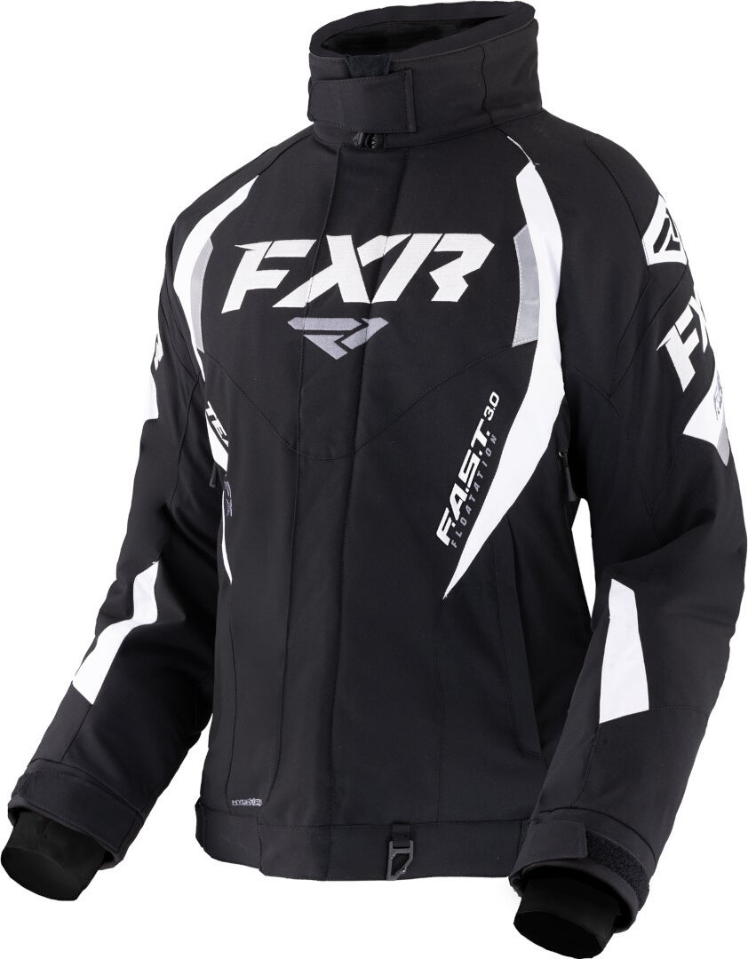 FXR Team FX Jaqueta Snowmobile Ladies preto/branco Curta 12 Figura 1