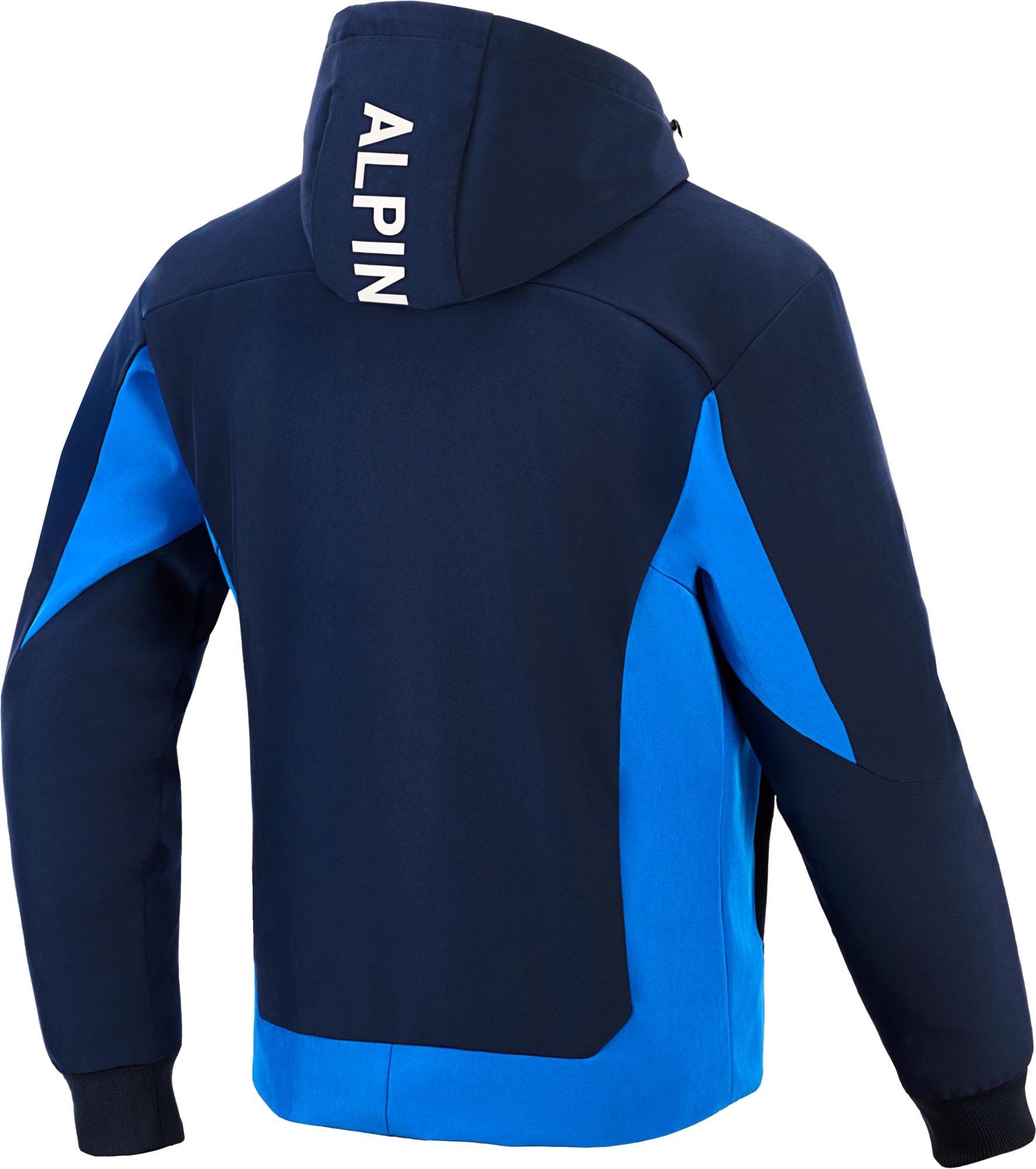 Alpinestars Radium Tech Cappuccio con zip da motocicletta blu L Figura 2