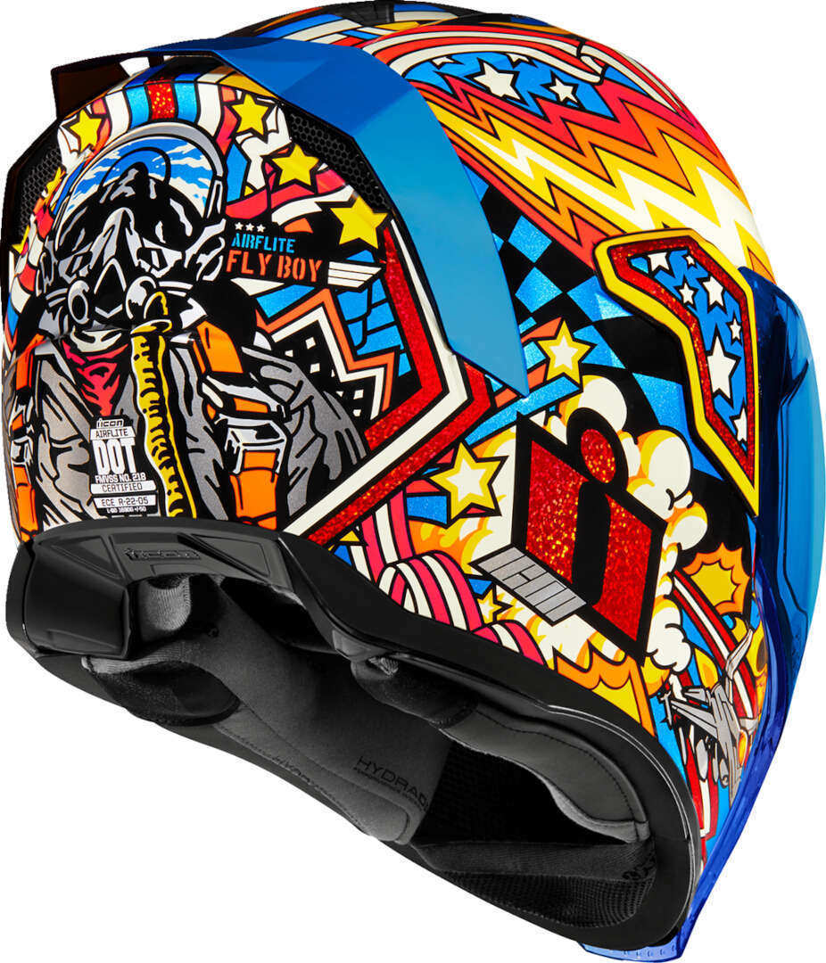 Icon Airflite Flyboy Helmet L (59/60) Figure 3