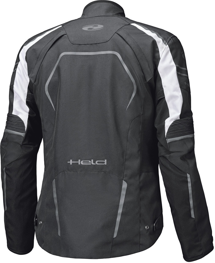 Held Kane waterproof Motorcycle Textile Jacket black/white M Figure 2